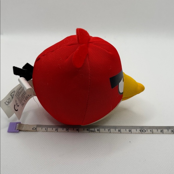 Red Angry Birds Plush Toy 2012 by Tactic Rovio Small Size - Picture 8 of 10